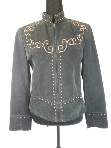 Scully black leather jacket - black,