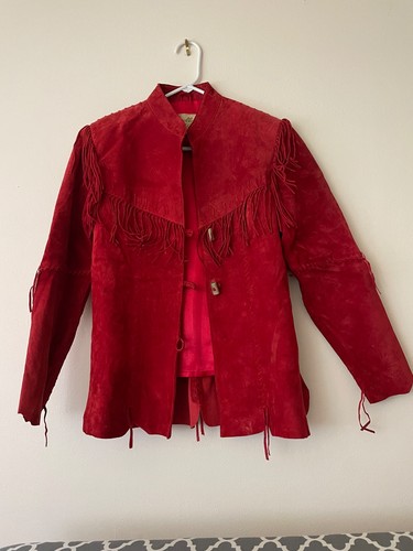 Vintage scully red leather - red,