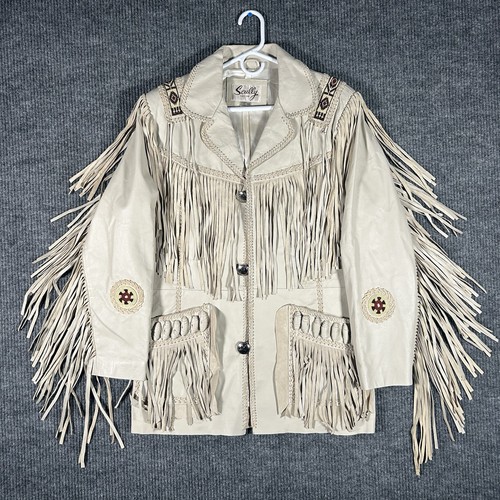 Scully leather fringe jacket - fringe,