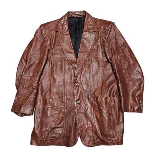 70s scully leather cognac - 70s,